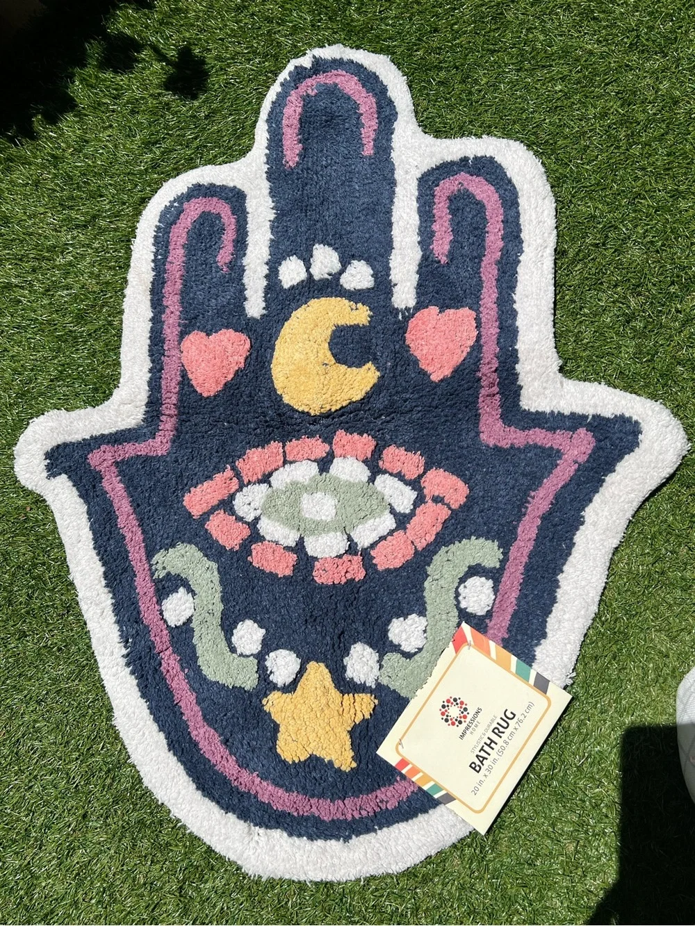 Hamsa Evil Eye Bath Rug